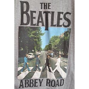 Men's Beatles Abbey Road XL Gray T-Shirt 2023 Hybrid Apparel